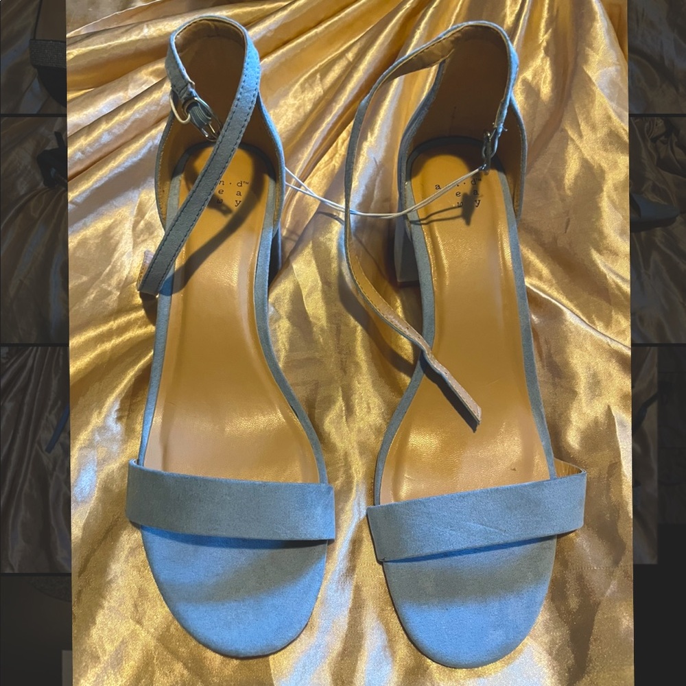 Baby Blue Heels